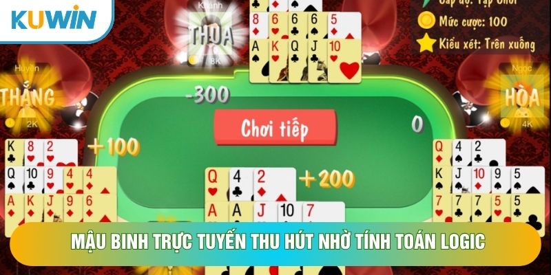 Mậu binh trực tuyến thu hút nhờ tính toán logic Mậu binh trực tuyến thu hút nhờ tính toán logic